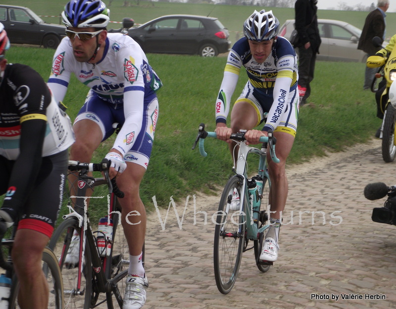 Paris-Roubaix  2012 Pavé Quérenaing  by Valérie Herbin  (2)